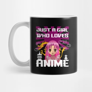 Just a Girl Who Loves Anime Mug